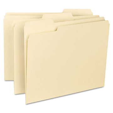 Smead® Reinforced Tab Manila File Folders, 1-3-cut Tabs, Center Position, Letter Size, 11 Pt. Manila, 100-box freeshipping - TVN Wholesale